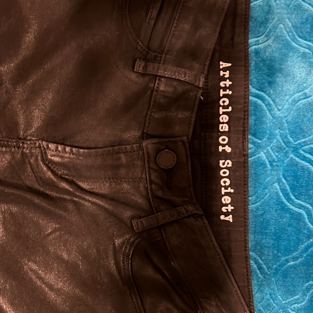 Articles of Society waxed jean.